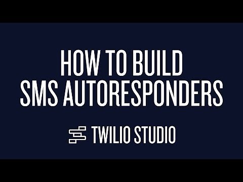 How to Build SMS Autoresponders in Twilio Studio