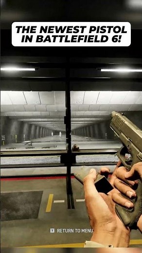 Your first look at the new GGH-22 Pistol for Season 1 of Battlefield 6!