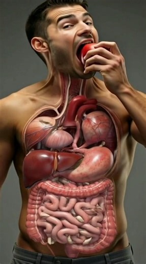 You Eat Apples Daily? Look What Parasites Are Doing INSIDE Your Gut Right Now – Shocking 3D Horror 😱