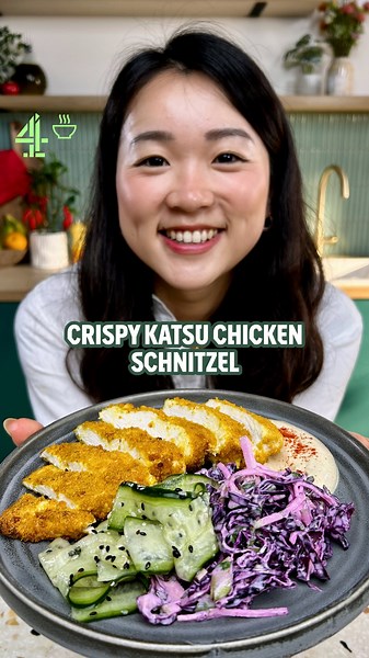 Crispy Katsu Chicken Schnitzel