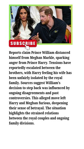 ROYAL RIVALRY 👑 William’s Hollywood Move Sparks Anger from Harry & Meghan! 🔥