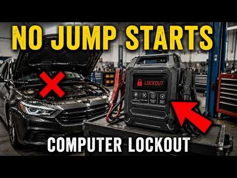 Why You Can't Jump-Start Your Own Car Anymore (The Computer Lockout)