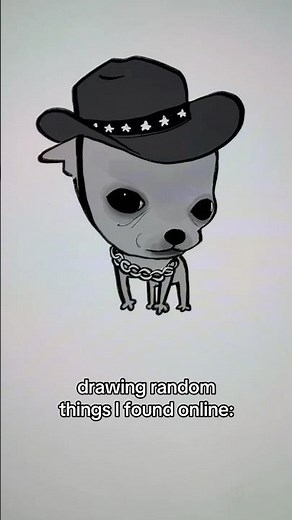 Drawing random things I found online: