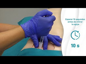 Inyección de insulina por vía subcutánea. Recomendaciones para el manejo en el domicilio
