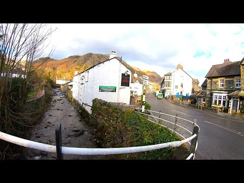 Coniston Village | Walk Around This Beautiful Lake District Village - England 4k