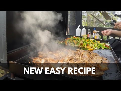 Easy Blackstone Recipe in Timelapse | Quick & Satisfying Outdoor Cook