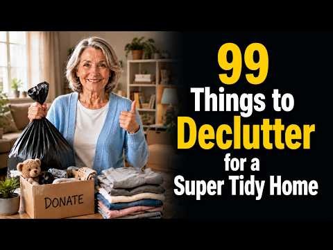 99 Things to Declutter for a Super Tidy Home