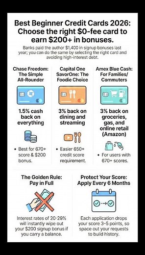 Banks Paid Me $1,400: 3 Best $0-Fee Cards 2026 #usa #creditcards