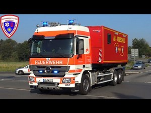 🚨 WLF 1 mit AB-Atemschutz Berufsfeuerwehr Kassel Wache 1