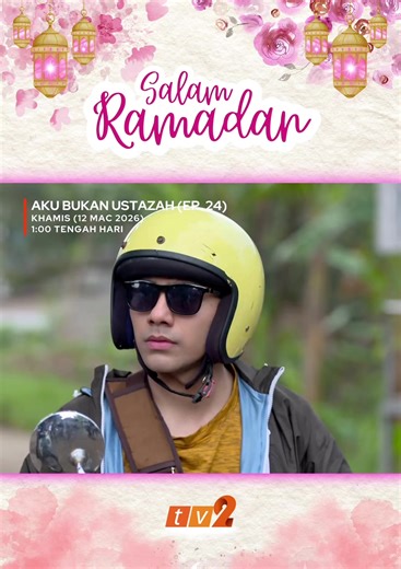 Nama sendiri pun tak tahu 😂 📽 Aku Bukan Ustazah (Ep. 24) 📅 Khamis (12 Mac 2026) 🕒 1:00 Tengah hari 📺 TV2 𝗧𝗩𝟮, Dunia Ria. Jom tonton, Jom Viral!✋ 📲 https://linktr.ee/tv2duniaria #DuniaRia #KhasRamadan #PuasaTetapPuasa
