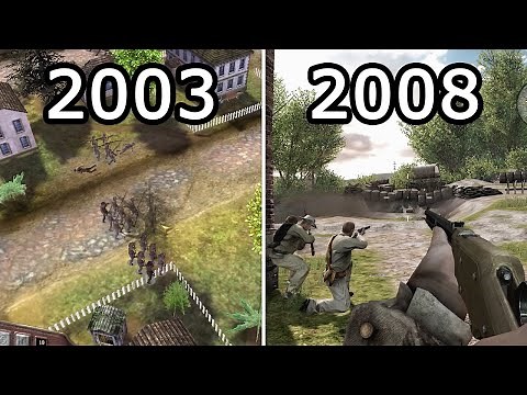 Evolution of History Channel: Civil War Games (2003-2008)
