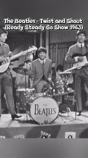 2.3K views · 78 reactions | The Beatles - Twist and Shout (Ready Steady Go Show 1963)  #johnlennon #paulmccartney #georgeharrison #ringostarr #beatles #thebeatles #beatlemania #alltimetraveler | All Time Traveler | Facebook
