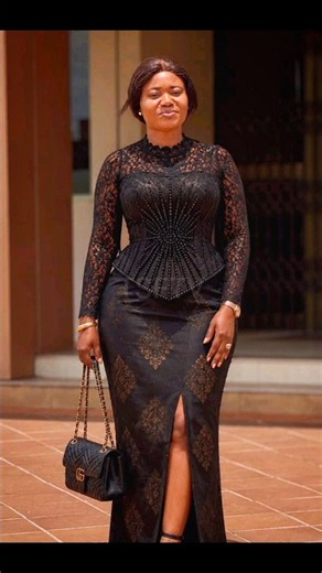 Elegant Black Dresses #shorts | African Fashion Ideas #BlackDress #AfricanFashion #PartyWear
