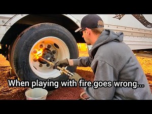 Tow truck driver screws up and ends up in the hospital