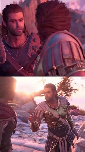 Kassandra Slaps Alexios vs Alexios Slaps Kassandra -Both Scenarios- Assassin's Creed Odyssey