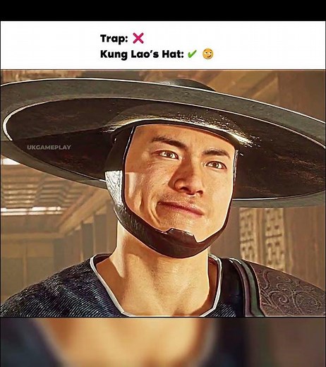 It’s Crazy That Bro Broke the Trap Mechanism With His Hat! 🎩🤯 #shorts #mk11 #mortalkombat11