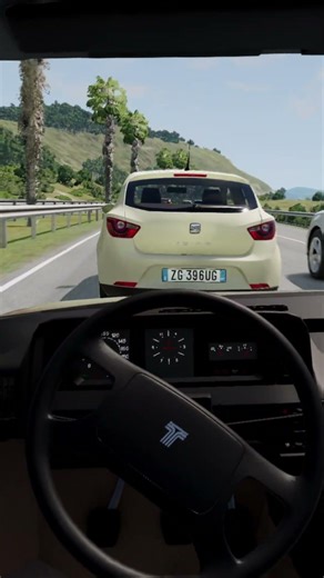 I hit the borrowed car!
