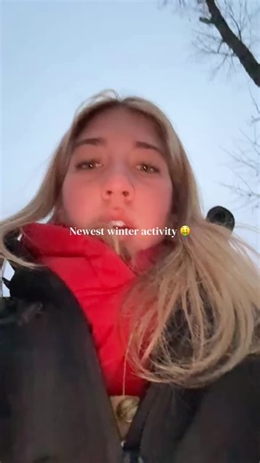 Winter Poop Skating Fun