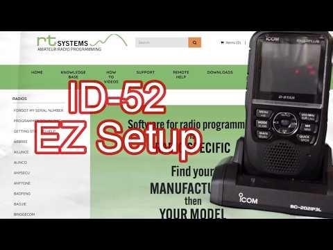 ID 52 Easy Setup - Program with MacOS or Windows