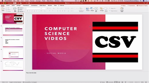 How to USE Microsoft PowerPoint On a Mac - Tutorial 25 - Convert To a PDF - Basic Tutorial | New