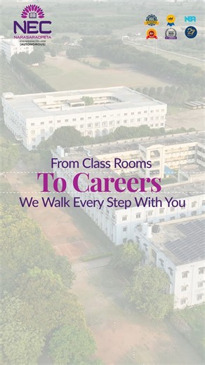 54 reactions · 15 shares | 27 Years of Innovation & Excellence!  NAAC A+ | NBA Accredited  NIRF 2024: Top 300 in India 雷 3rd in AP – Times Ranking #NEC #EngineeringExcellence | Narasaraopeta Engineering College | Facebook