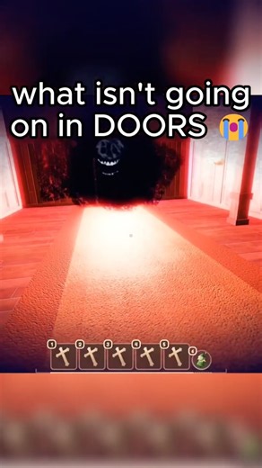 what isn’t going on in doors? 😭 #roblox #animation #memes #doors