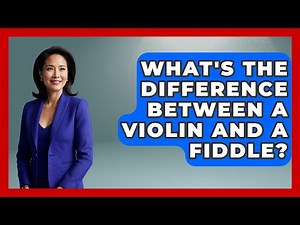 What's The Difference Between A Violin And A Fiddle? - The Musician Encyclopedia