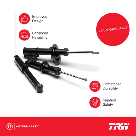 22 reactions | Introducing the future of smooth rides with our Next Generation TRW Shocks! Built to withstand the toughest roads, these shocks are designed for Longevity. Experience the smoothest journeys ahead, ensuring every drive is a secure and relaxing adventure. #trwtrueoriginals #TRW | ZF Aftermarket | Facebook