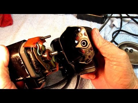 The RF5-8 Motor of a Singer Model 99K Sewing Machine
