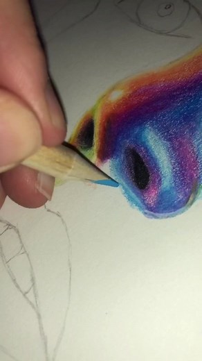 Colorful Colored Pencil Drawing Tutorial
