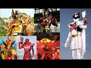All Red Sentai Strongest Form First Appearance