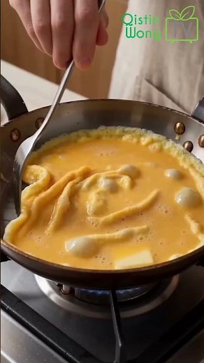 爆漿牽絲🤤 飯店級「爆濃起司蛋捲」零失敗做法！極致滑嫩完美比例大公開🍳✨ Cheese Omelet Recipe