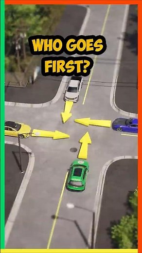 Who Goes First at This Uncontrolled Intersection?
