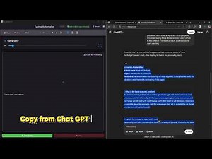 Typing Automator - Desktop Automation Tool | Tutorial & Download Guide