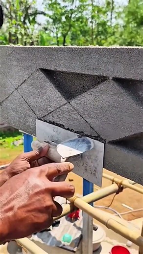 Manual Concrete Diamond Pattern Finishing Technique