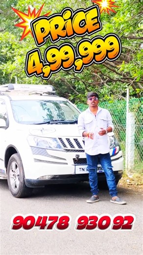 Sowndharyam cars salem on Instagram: "XUV 500 W8 Diesel | ₹4.99 Lakhs 😍 | Full Size SUV Deal 🔥2012 Mahindra XUV 500 W8 Diesel Powerful & Spacious Full Size SUV 🚙 ✔ Manual Gear ✔ 1.25 Lakhs Kms ✔ Insurance Live up to Jun 2026 ✔ Well Maintained | Service Done ✔ Location : Salem 📞 Interested buyers – Call / WhatsApp Now 👉 Sowndharyam Cars #XUV500 #XUV500Diesel #MahindraXUV #UsedSUV #SecondHandCar"