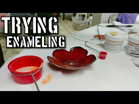 Trying Out Enameling for the First Time