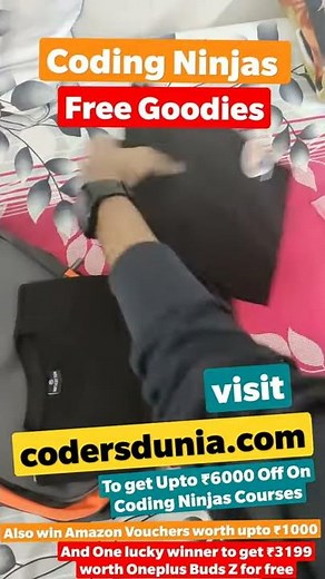 Coding Ninjas Free Goodies | Discount Coupons #shorts