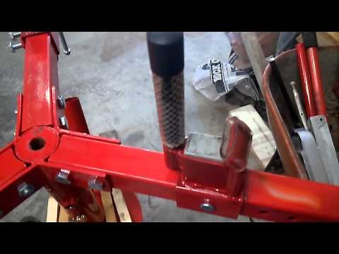Harbor Freight motorcycle tire changer