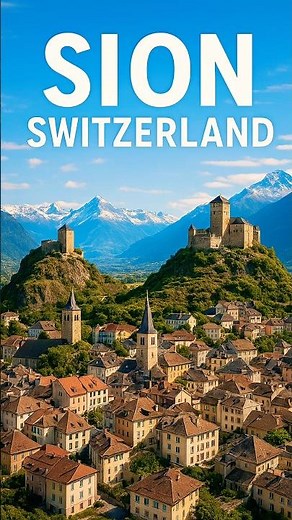Fall Magic in Sion 🍁 Switzerland’s Hidden Gem