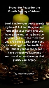 18K views · 227 reactions | A Prayer for Peace on the Fourth Sunday...
