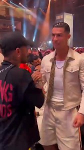 23K views · 605 reactions | Les deux légendes footballeurs Cristiano Ronaldo et Neymar Neymar Jr.Neymar Jr. Une rencontre spéciale | RDC-News | Facebook