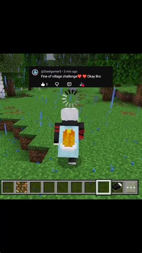 "I FOUND the RAREST VILLAGE in Minecraft! 😱#MinecraftExploration