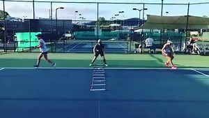 Activate your fast twitch muscles with this fun and competitive drill from Redline Tennis. usta.com #USTA | United States Tennis Association - USTA (Official)