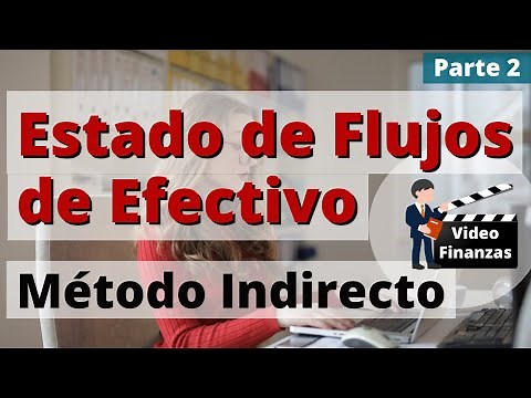 Estado de flujo de efectivo. Método indirecto. Ejemplo y ejercicio resuelto en Excel. Parte 2