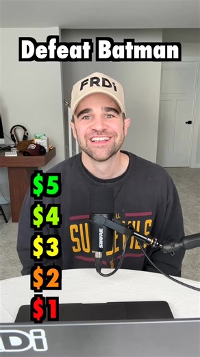 Spend $15 to Defeat Batman 🦇