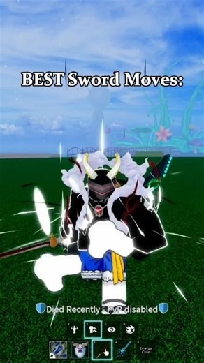 Best Sword Move in Blox Fruits 😈 #bloxfruits