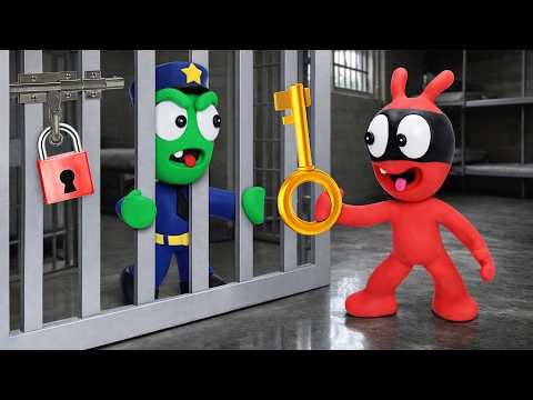 OMG! Police Pea Pea Captured by an Alien Thief — Can He Escape!?