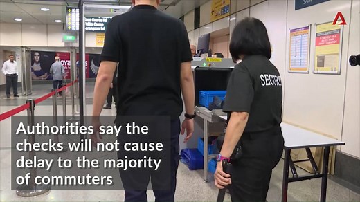 274K views · 1.5K reactions | Don’t be surprised if you are selected to go through security screening at some MRT stations. Here’s how it was conducted at Little India station, as part of a 6-month trial. | CNA | Facebook