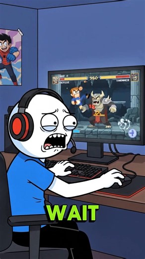 The Gaming Chair Buff 😂🎮 I Thought It Made Me Unstoppable! #Gaming #GamingMemes #Shorts